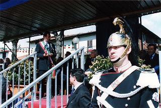 Quarrata (Pistoia): intervento del Presidente della Repubblica alla cerimonia d'inaugurazione del restaurato Monumento dedicato alle vittime di tutte le guerre