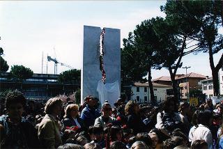 Quarrata (Pistoia): intervento del Presidente della Repubblica alla cerimonia d'inaugurazione del restaurato Monumento dedicato alle vittime di tutte le guerre