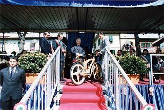 Quarrata (Pistoia): intervento del Presidente della Repubblica alla cerimonia d'inaugurazione del restaurato Monumento dedicato alle vittime di tutte le guerre