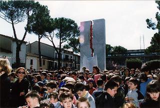 Quarrata (Pistoia): intervento del Presidente della Repubblica alla cerimonia d'inaugurazione del restaurato Monumento dedicato alle vittime di tutte le guerre