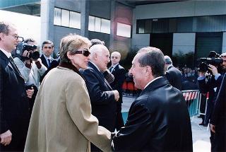 Quarrata (Pistoia): visita del Presidente della Repubblica al Centro Cooperativo Pistoiese