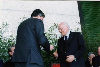 Quarrata (Pistoia): visita del Presidente della Repubblica al Centro Cooperativo Pistoiese