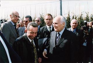 Quarrata (Pistoia): visita del Presidente della Repubblica al Centro Cooperativo Pistoiese