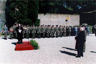 Roma, Mausoleo Ardeatino: intervento del Presidente della Repubblica alla cerimonia commemorativa del 55° anniversario dell'eccidio delle Fosse Ardeatine