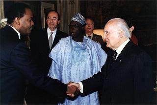 Gen. Olusegun Obasanjo, Presidente eletto della Repubblica di Nigeria