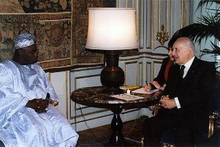 Gen. Olusegun Obasanjo, Presidente eletto della Repubblica di Nigeria
