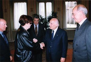 Carla Voltolina Pertini, con Carlo e Marcello Ceretto