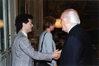Giovanni Pellis, rappresentante legale di ENIL Italia, con una delegazione del sodalizio