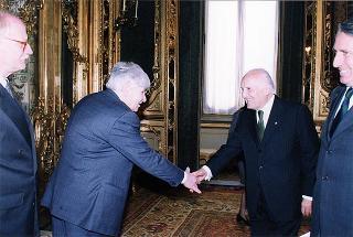 Consegna del Premio "Presidente della Repubblica 1999" dell'Accademia Nazionale di San Luca all'arch. Alessandro Anselmi e presentazione del volume Premio Presidente della Repubblica. Mezzo secolo di Arti