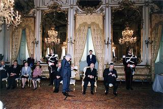 Consegna del Premio "Presidente della Repubblica 1999" dell'Accademia Nazionale di San Luca all'arch. Alessandro Anselmi e presentazione del volume Premio Presidente della Repubblica. Mezzo secolo di Arti