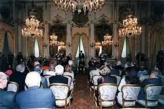Consegna del Premio "Presidente della Repubblica 1999" dell'Accademia Nazionale di San Luca all'arch. Alessandro Anselmi e presentazione del volume Premio Presidente della Repubblica. Mezzo secolo di Arti