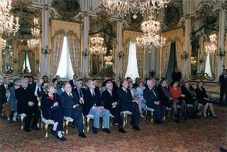 Consegna del Premio "Presidente della Repubblica 1999" dell'Accademia Nazionale di San Luca all'arch. Alessandro Anselmi e presentazione del volume Premio Presidente della Repubblica. Mezzo secolo di Arti