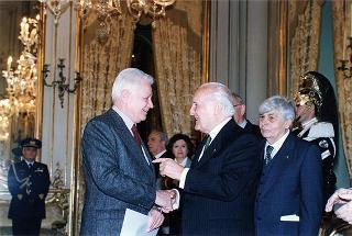 Consegna del Premio "Presidente della Repubblica 1999" dell'Accademia Nazionale di San Luca all'arch. Alessandro Anselmi e presentazione del volume Premio Presidente della Repubblica. Mezzo secolo di Arti