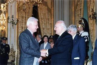 Consegna del Premio "Presidente della Repubblica 1999" dell'Accademia Nazionale di San Luca all'arch. Alessandro Anselmi e presentazione del volume Premio Presidente della Repubblica. Mezzo secolo di Arti