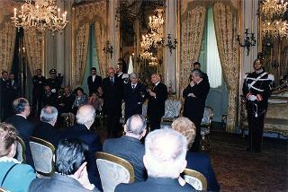Consegna del Premio "Presidente della Repubblica 1999" dell'Accademia Nazionale di San Luca all'arch. Alessandro Anselmi e presentazione del volume Premio Presidente della Repubblica. Mezzo secolo di Arti