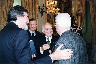Consegna del Premio "Presidente della Repubblica 1999" dell'Accademia Nazionale di San Luca all'arch. Alessandro Anselmi e presentazione del volume Premio Presidente della Repubblica. Mezzo secolo di Arti
