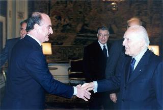 Federico Motta, amministratore delegato della "Federico Motta Editore", ed i direttori della Storia generale della letteratura italiana, per presentare l'opera