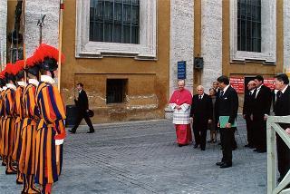Intervento del Presidente della Repubblica Oscar Luigi Scalfaro alla cerimonia di Beatificazione di Padre Pio, Città del Vaticano