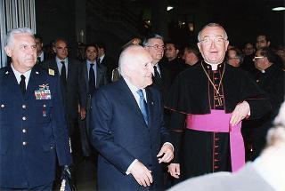 Intervento del Presidente della Repubblica Oscar Luigi Scalfaro al I Sinodo Diocesano della Chiesa Militare