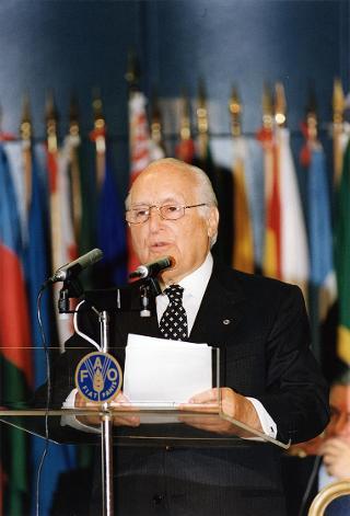 Roma: intervento del Presidente della Repubblica alla cerimonia inaugurale del Vertice mondiale sull'alimentazione promosso dalla FAO