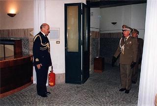 Commiato del col. pil. Domenico Sorrentino, Assistente militare per l'Aeronautica
