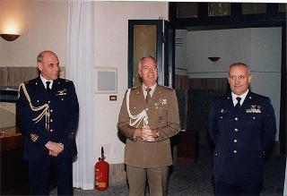 Commiato del col. pil. Domenico Sorrentino, Assistente militare per l'Aeronautica