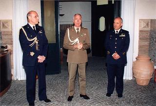 Commiato del col. pil. Domenico Sorrentino, Assistente militare per l'Aeronautica
