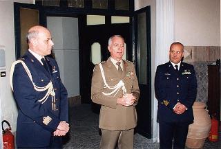 Commiato del col. pil. Domenico Sorrentino, Assistente militare per l'Aeronautica