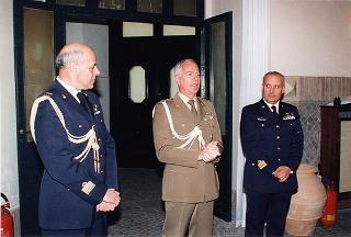 Commiato del col. pil. Domenico Sorrentino, Assistente militare per l'Aeronautica