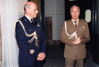 Commiato del col. pil. Domenico Sorrentino, Assistente militare per l'Aeronautica