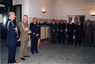 Commiato del col. pil. Domenico Sorrentino, Assistente militare per l'Aeronautica