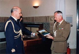 Commiato del col. pil. Domenico Sorrentino, Assistente militare per l'Aeronautica
