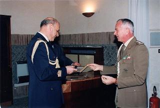 Commiato del col. pil. Domenico Sorrentino, Assistente militare per l'Aeronautica