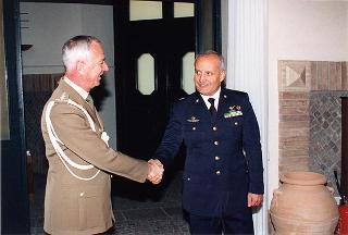 Commiato del col. pil. Domenico Sorrentino, Assistente militare per l'Aeronautica