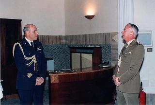 Commiato del col. pil. Domenico Sorrentino, Assistente militare per l'Aeronautica