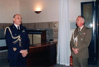 Commiato del col. pil. Domenico Sorrentino, Assistente militare per l'Aeronautica