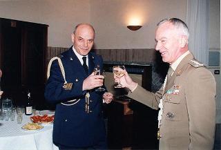 Commiato del col. pil. Domenico Sorrentino, Assistente militare per l'Aeronautica