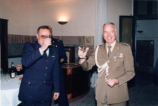 Commiato del col. pil. Domenico Sorrentino, Assistente militare per l'Aeronautica