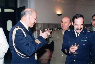 Commiato del col. pil. Domenico Sorrentino, Assistente militare per l'Aeronautica