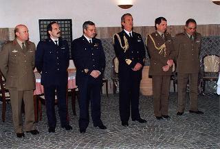 Commiato del col. pil. Domenico Sorrentino, Assistente militare per l'Aeronautica