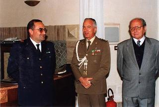 Cerimonia di saluto all'aiutante Giuseppe Rivellino e al sig. Mario Vaselli