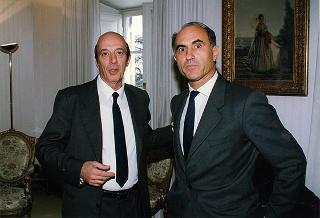 Saluto di commiato del Consigliere per la stampa e l'informazione dott. Gaetano Scelba al sig. Vinicio Degni