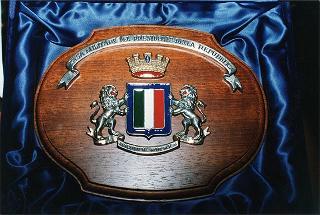 Saluto di commiato del gen. Scaramucci al gen. Giancarlo Papa e all'aiutante Luigi Passariello