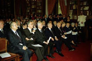 Intervento del Presidente della Repubblica Carlo Azeglio Ciampi all'adunanza solenne dell'Accademia Nazionale dei Lincei, a chiusura dell' anno accademico (Palazzo Corsini, Roma)