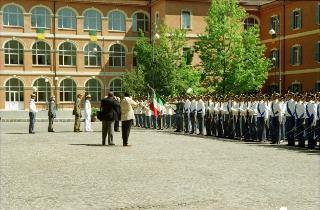 Intervento del Presidente della Repubblica Ciampi alla celebrazione del 225° anniversario di fondazione della del Corpo della Guardia di Finanza (Caserma Piave)