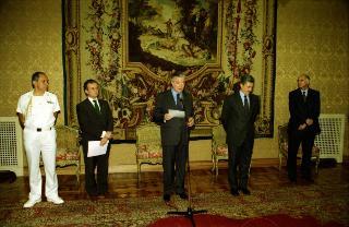 Dichiarazioni alla stampa del Presidente del Consiglio dei Ministri On. Massimo D'Alema