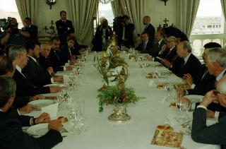 Incontro del Presidente della Repubblica Ciampi con sua Maestà Re Abdullah II di Giordania