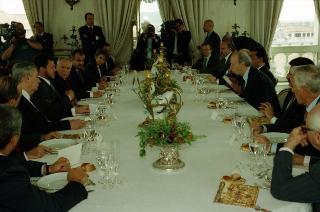 Incontro del Presidente della Repubblica Ciampi con sua Maestà Re Abdullah II di Giordania