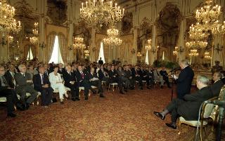 Incontro del Presidente della Repubblica Ciampi con i Parlamentari europei eletti in Italia