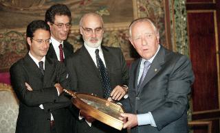 Incontro con il Dott. Enzo Iacopino, Presidente dell'Associazione Stampa Parlamentare ed una delegazione del sodalizio